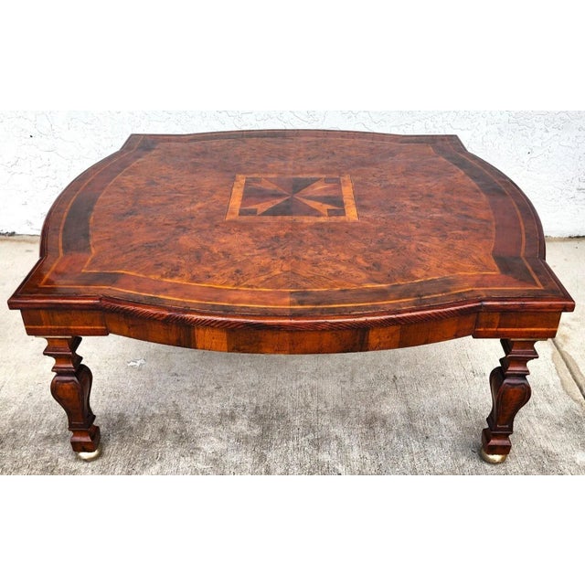 Italian Cocktail Coffee Table by Decorative Crafts Italy For Sale - Image 15 of 17