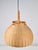 Vintage wicker rattan pine hanging lamp scandinavian '60s japandi This vintage wicker hanging chandelier was made in the...