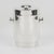 Silver Lancel Paris Modernist Barware Silver Plate Ice Bucket Cooler, circa 1970 For Sale - Image 8 of 13