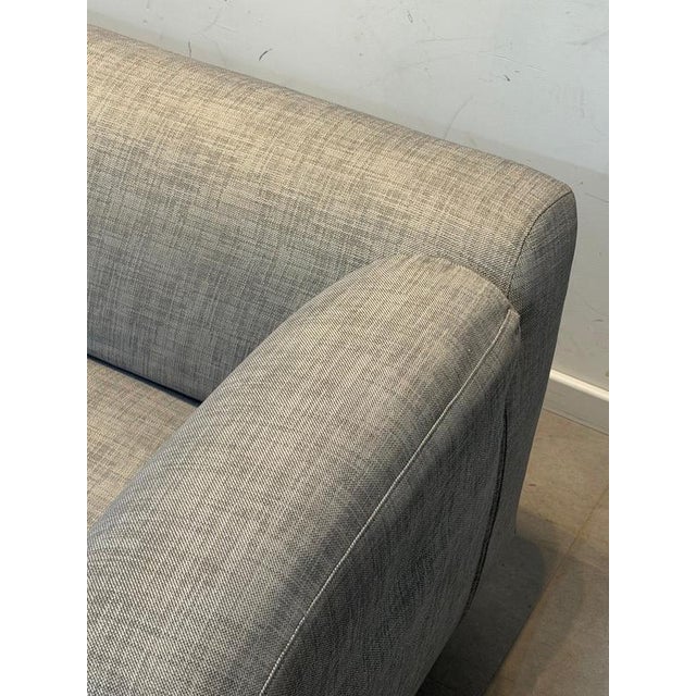 Met 250 Sofa in Grey Fabric from Cassina For Sale - Image 9 of 11