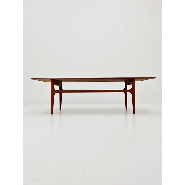Mid century Danish Teak & Rattan Coffee table by Trioh Möbler Denmark, 1960s Design year: 1960s Made in Denmark...