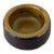 Ring Dish in Brown and Ochre Glaze - Vintage Studio Pottery For Sale