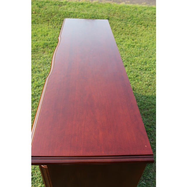 1990s Lexington Mahogany Buffet For Sale - Image 5 of 18