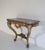 Louis XV Style Carved Giltwood Console Table with Marble Top, 19th Century For Sale - Image 9 of 18