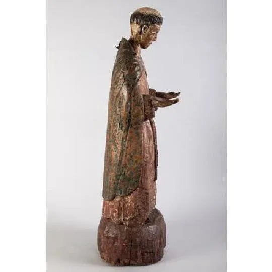 Figurative Circa 18th Century South American Santos Figure For Sale - Image 3 of 4
