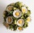 Yellow Vintage Mid Century Italian Majolica Ceramic Figural Pot of Daisy Flowers - Pair Available For Sale - Image 8 of 10