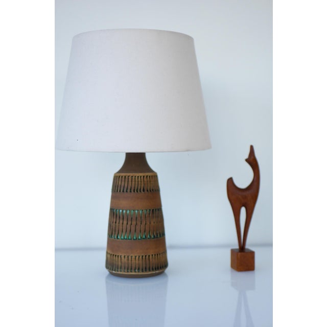 Mid-Century Scandinavian Modern Pottery Table Lamps from Anagrius, Sweden, 1970s, Set of 2 For Sale - Image 6 of 16