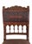 Antique 19th Century French Henry II Style Walnut Dining/Side/Accent Chairs With Suede Upholstery - Set of 2 For Sale - Image 10 of 11