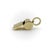Vintage 18k Gold Large Whistle Pendant Charm For Sale - Image 4 of 8