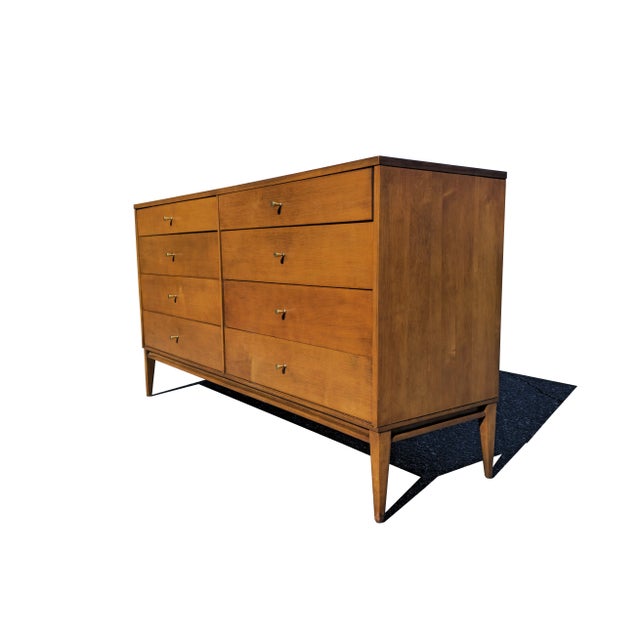 Winchendon Furniture “Planner Group” A Vintage Mid-Century Modern Paul McCobb Planner Group Dresser For Sale - Image 4 of 10