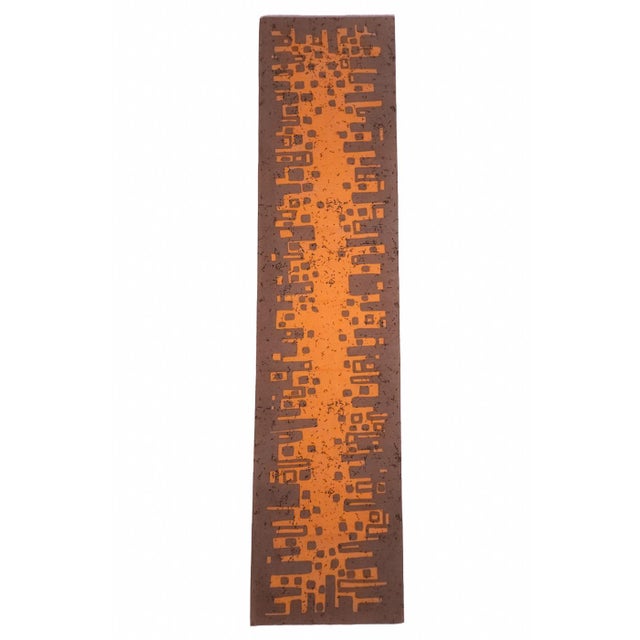 Mid-Century German Pop Art Screen-Printed Wall Hanging by Traute Sänger, 1970s For Sale - Image 4 of 4