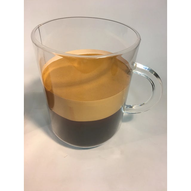 Pop Art Andy Warhol Style Lucite Espresso Cups - A Pair For Sale - Image 4 of 9