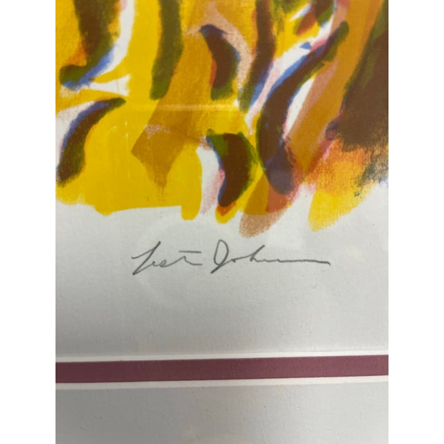 Lester Johnson Lithograph Signed Numbered For Sale - Image 4 of 5