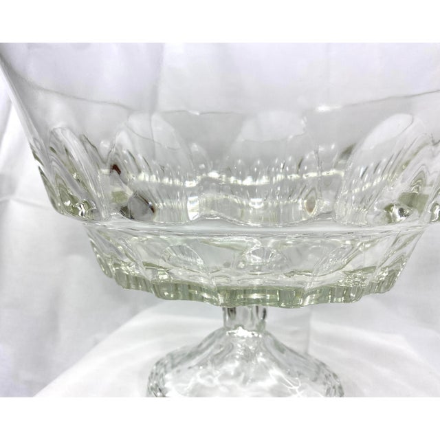 Vintage Glass Trifle Dish Chairish