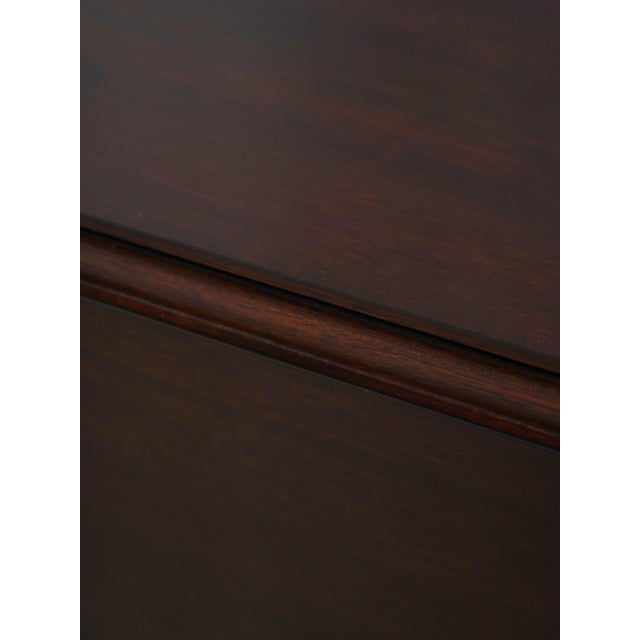Henkel Harris Drop Side Mahogany Pembroke Table For Sale - Image 14 of 18
