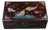 Zitan Wood Box Inlaid With Mother-of-Pearl Fish Motif For Sale