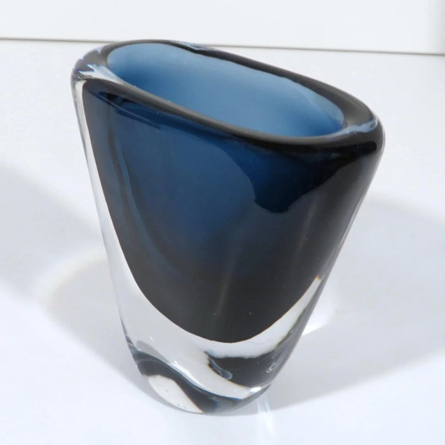 Nils Landberg Nils Landberg Vase for Orrefors For Sale - Image 4 of 7