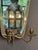 Mid 20th Century Pair of 20th Century Italian Giltwood Etched Mirror Two-Light Sconces For Sale - Image 5 of 8