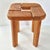 Vintage Swedish Scandinavian Stool in Pine by Olof Ottelin for Finnsauna, 1950 For Sale - Image 4 of 14