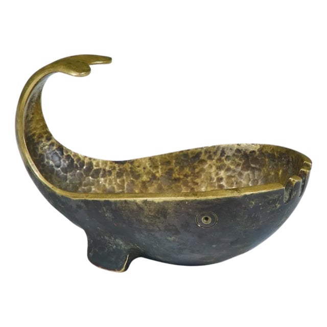 Pal-Bell Bronze Whale Ashtray For Sale