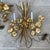 1950s 1950s Pair of Gilt Metal Grapevine Motif Wall Sconces For Sale - Image 5 of 10