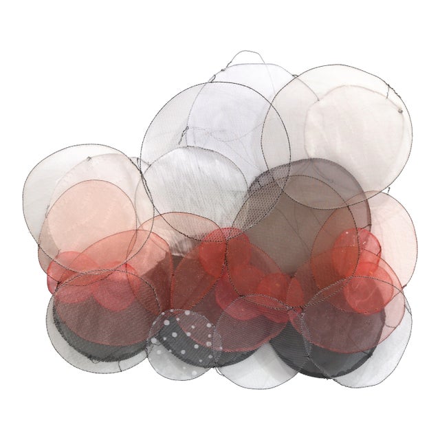 Cumulus - Mixed Media Abstract Sculptural Original Artwork by Kristina Fjellman For Sale