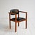 Black Teak and Leather Chair, Denmark, 1960s For Sale - Image 8 of 8