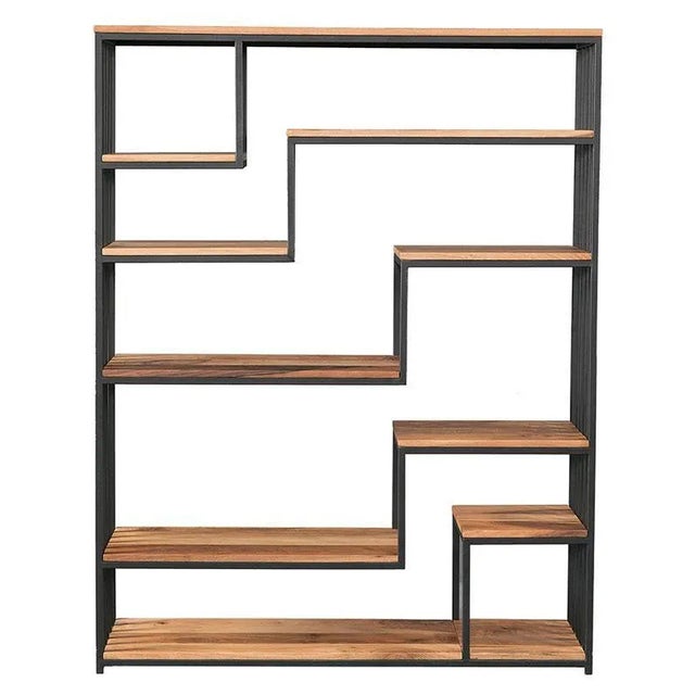 Industrial Industrial Prison Massive Bookshelf For Sale - Image 3 of 4