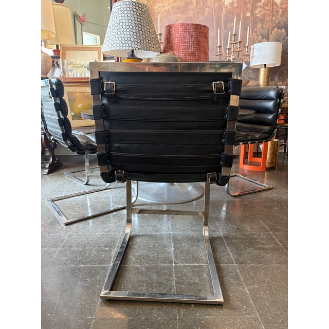 Mid-Century Modern Restoration Hardware Oviedo Dining Chairs For Sale - Image 3 of 4