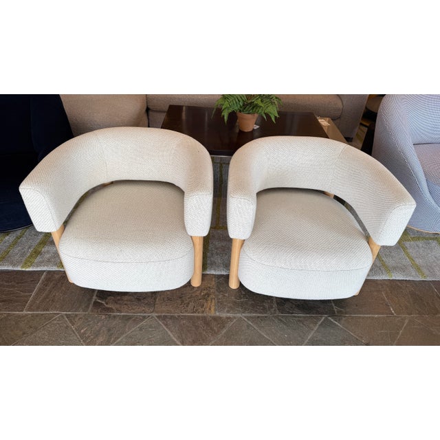2020s Norm Architects for Karimoku Case Lounge Chairs, Pair For Sale - Image 5 of 12