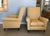 Vintage Mid Century Italian Raffia Armchairs- A Pair For Sale - Image 9 of 12