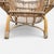 Late 20th Century Attributed to Franco Albini Italian Pencil Reed Rattan Chair For Sale - Image 10 of 16