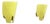 Model 167 PX Methacrylate Yellow Wall Lights by Gino Sarfatti for Arteluce, 1950, Set of 2 For Sale