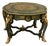 French Louis XV Bottle Green Center Table – Ornate Gold Leaf & Bronze Ormolu Details For Sale