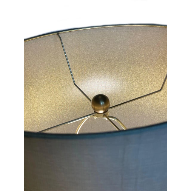 Contemporary Gold Table Lamps a Pair Chairish