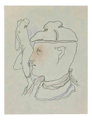 Jean Cocteau, Man, Lithograph, 1930s