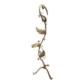 Vintage Grapevine Standing Lamp For Sale