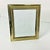 1980s Vintage Hollywood Regency Art Deco Lacquered Brass Tabletop Picture Frame, 8 X 10 For Sale - Image 6 of 10