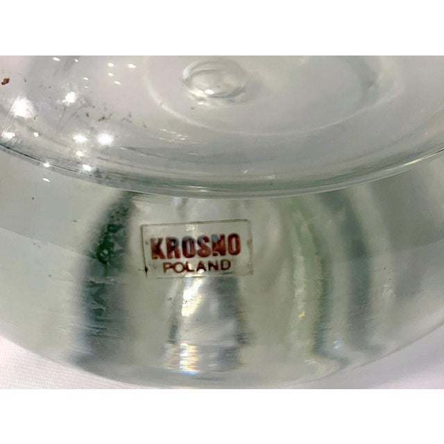 Traditional Krosno Crystal Decanter For Sale - Image 3 of 5