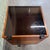 Brown Vintage 1980s MCM Custom Walnut Stereo/Turntable Cabinet on Swivel Base For Sale - Image 8 of 12