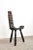 Spanish Brutalist chair made of elm wood with a beautiful patina! Beautifully crafted and a real eye-catcher in your...