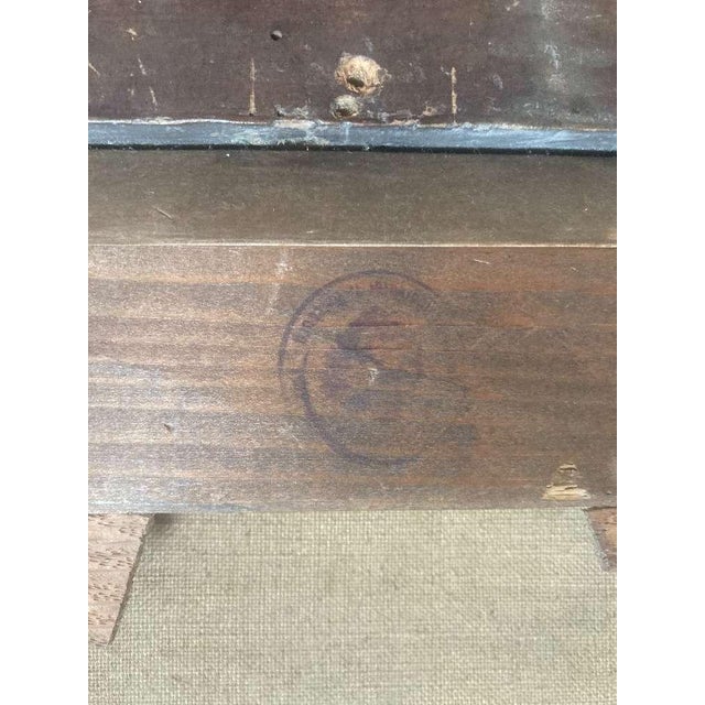 Wood The Crucifixion With Mary Magdalene, Continental School, 19th Century. For Sale - Image 7 of 8