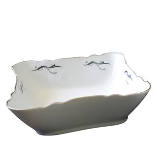 Vintage Mona Square Deep Serving Plate from Hackefors For Sale