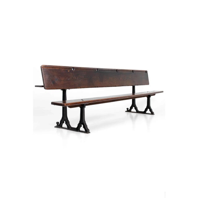 Set of Victorian Chapel Table & Bench For Sale - Image 5 of 15