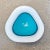 In this listing you will find a very rare Ashtray designed by Archimede Seguso in Opaline and Turquoise Murano Glass. It...