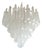 21st Century Murano Etched Tears Chandelier by Fabio LTD For Sale