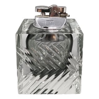 Grey Table Lighter in Murano Sommerso Glass by Flavio Poli for Seguso, 1960s For Sale