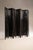 Italian Black-Painted Bamboo Folding Screen, 1970s For Sale - Image 14 of 14