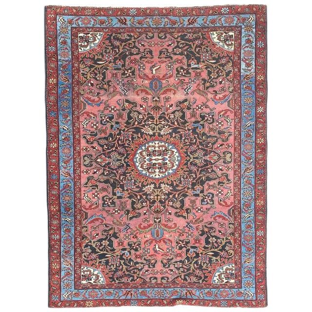 Antique Malayer Farahan Rug For Sale
