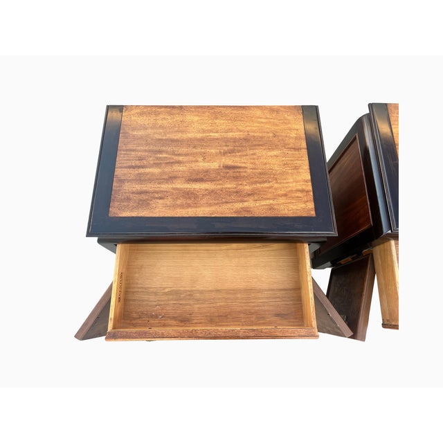 Century Furniture 1970s Raymond Sabota Chin Hua Nightstands for Century Furniture, Pair For Sale - Image 4 of 12
